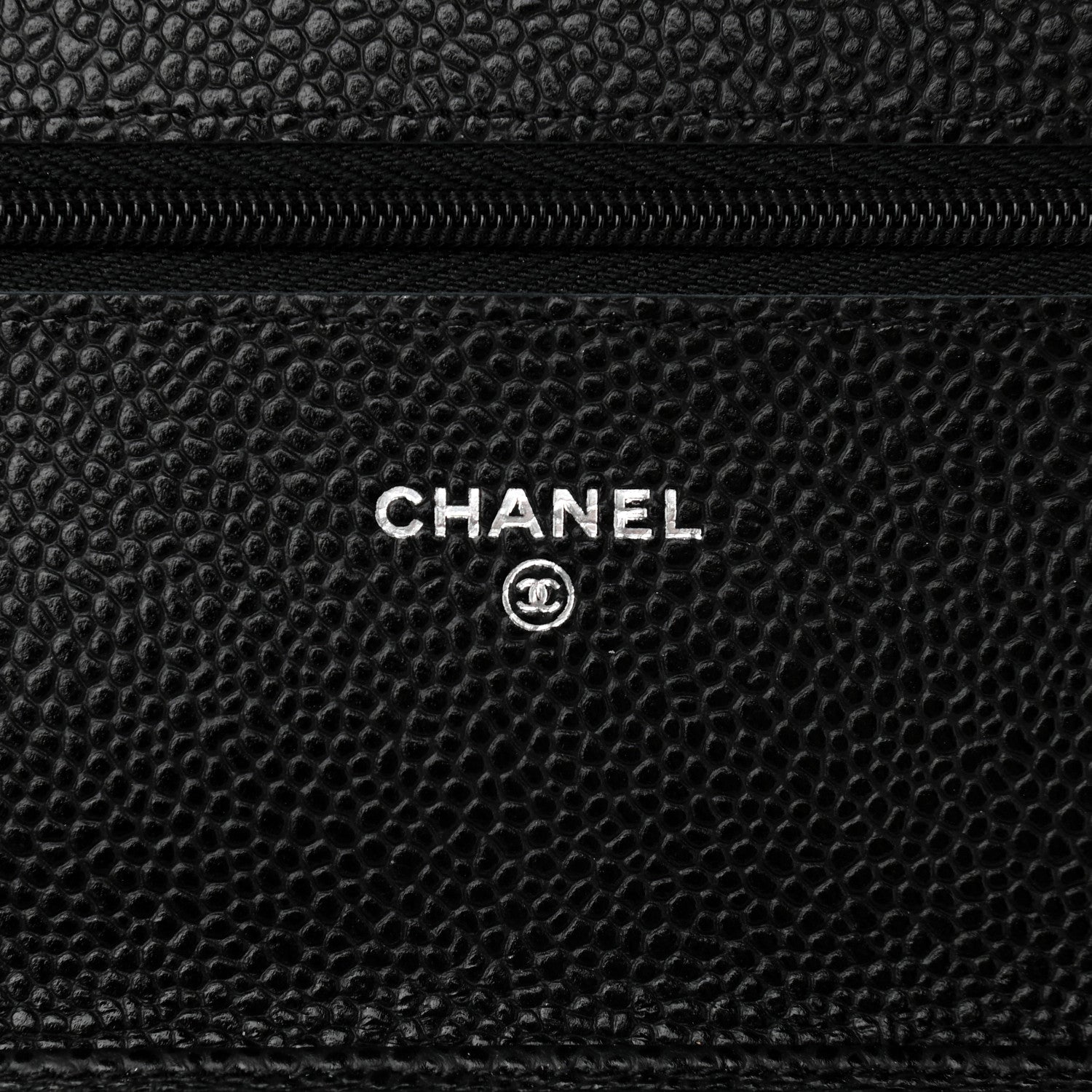 Chanel Caviar Quilted Wallet On Chain WOC Black 6 of 10