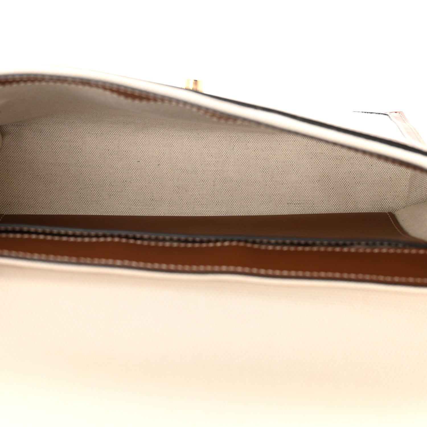 Burberry Canvas Horseferry Print Note Crossbody Bag Natural Tan 5 of 13