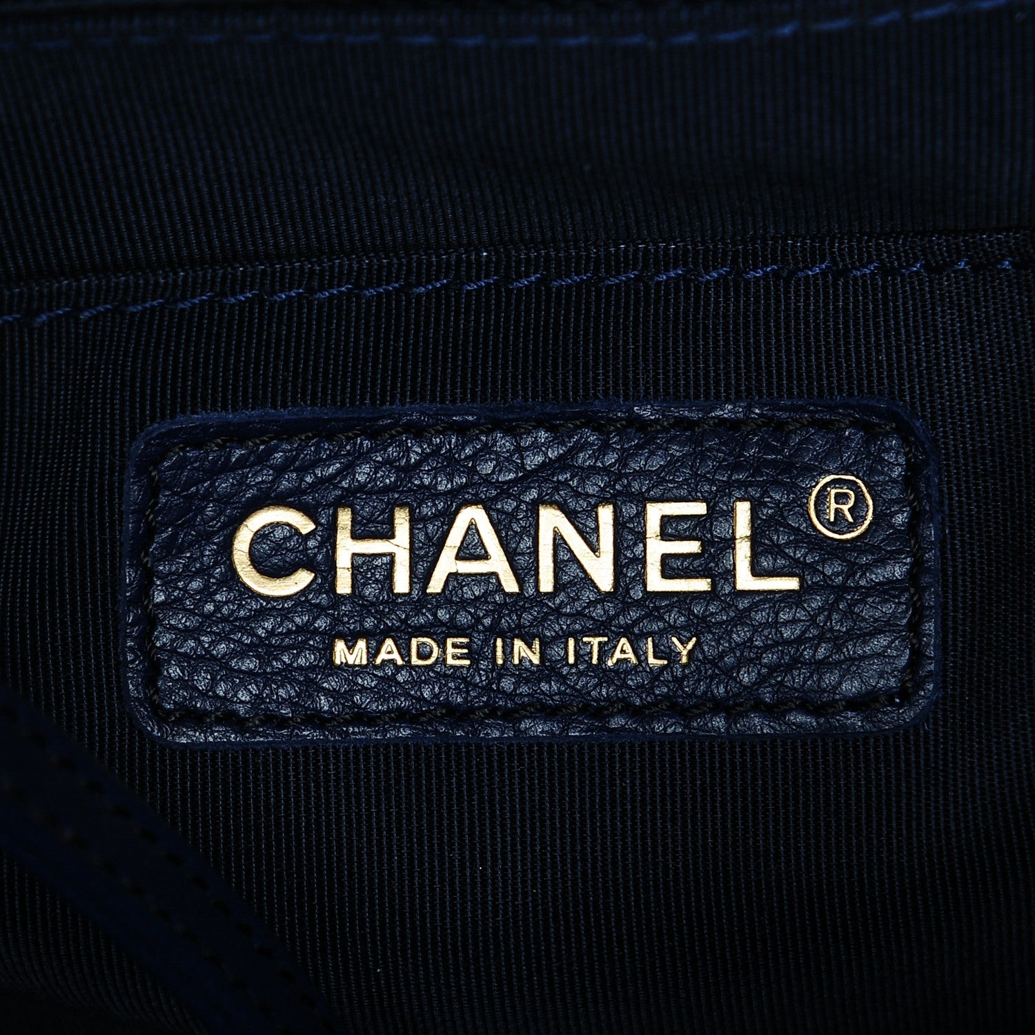Chanel Washed Denim Quilted Small Urban Spirit Drawstring Bag Dark Blue 6 of 7