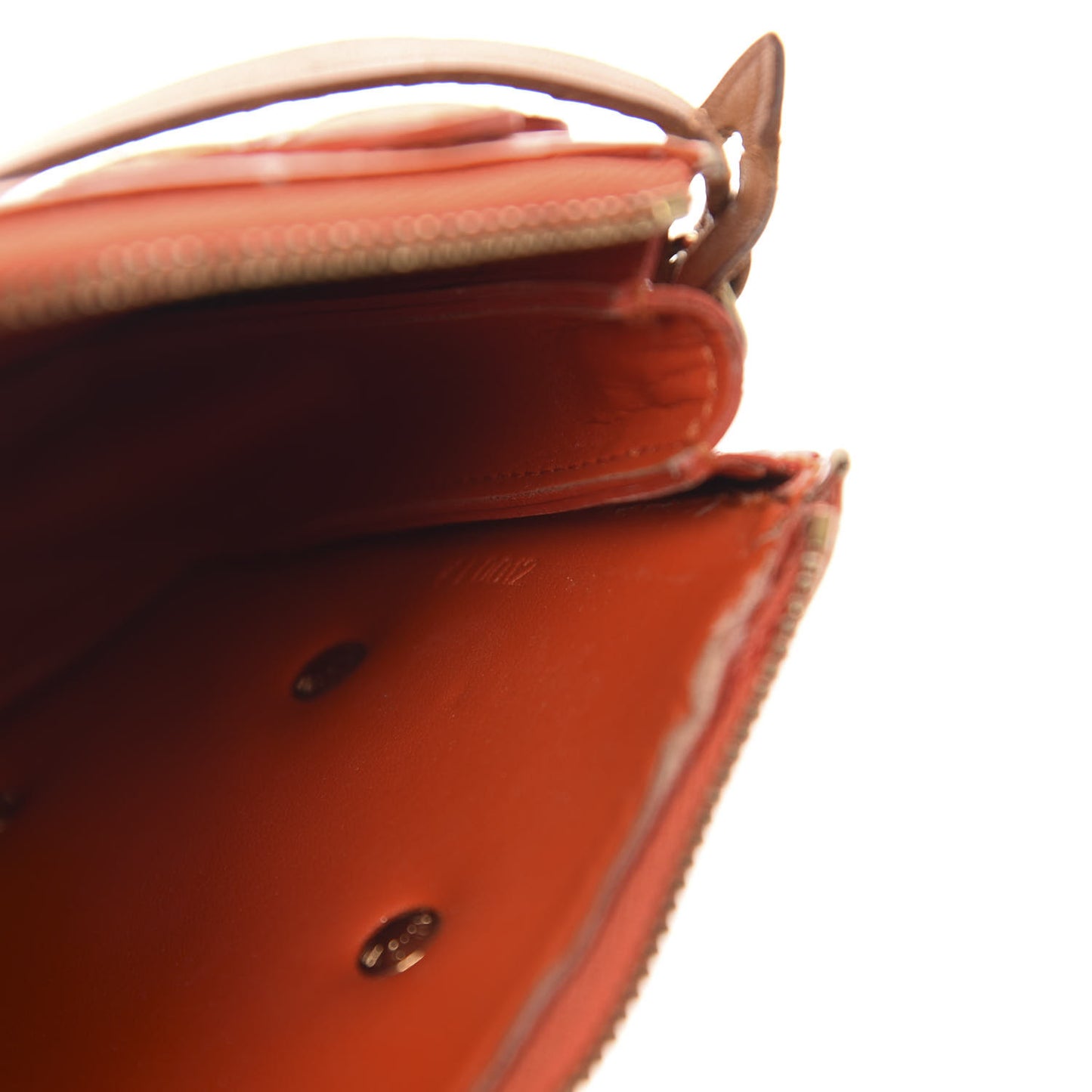 Vernis Lexington Fleurs Pochette Orange