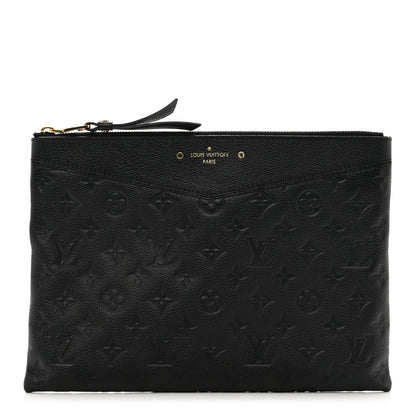 Louis Vuitton Empreinte Daily Pouch Black 1 of 6