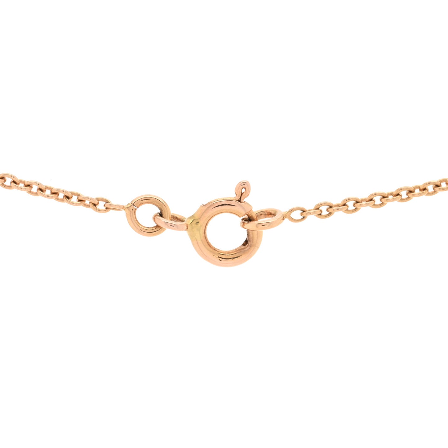 18K Rose Gold Diamond Black Onyx Rose Des Vents Necklace