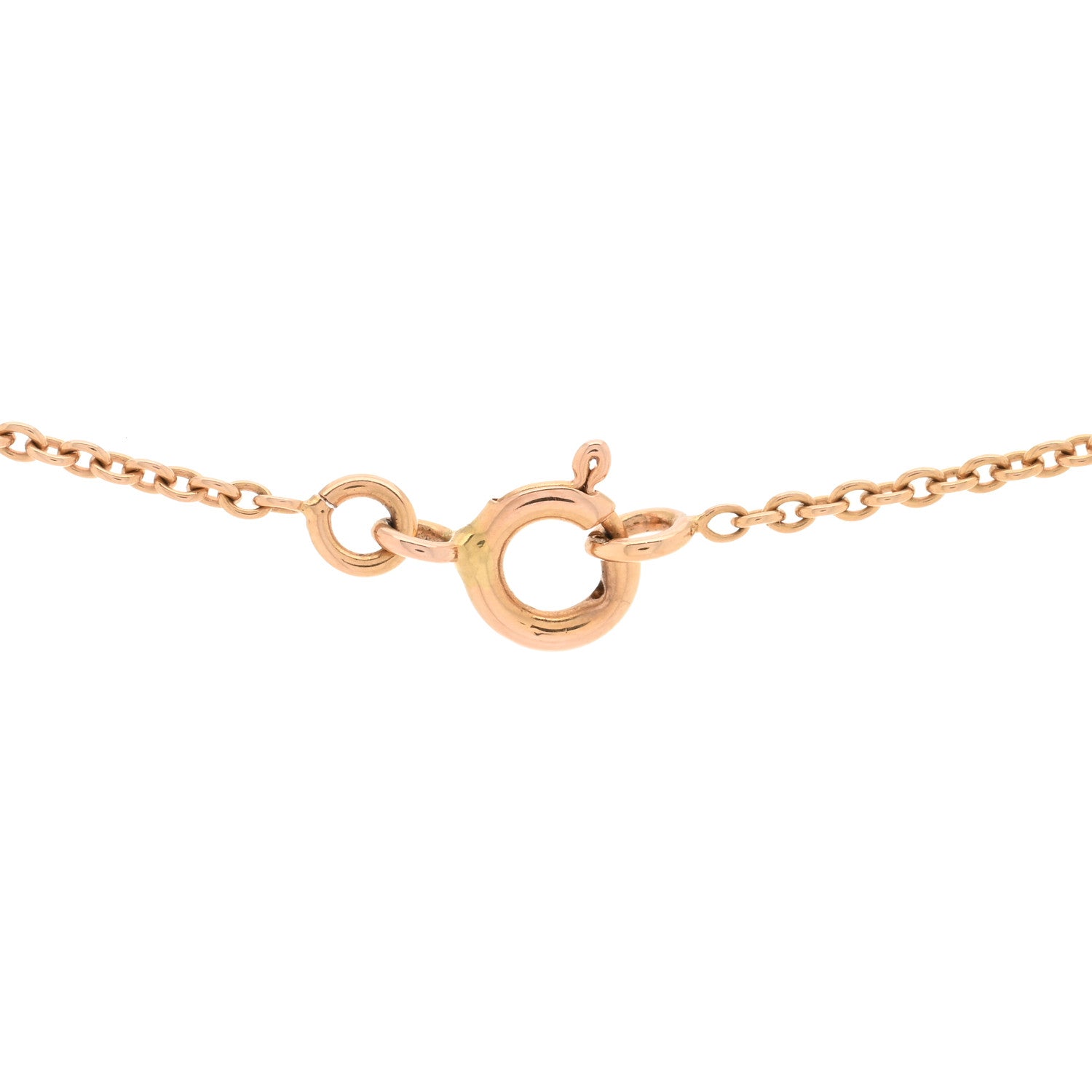 Christian Dior 18K Rose Gold Diamond Black Onyx Rose Des Vents Necklace 3 of 4