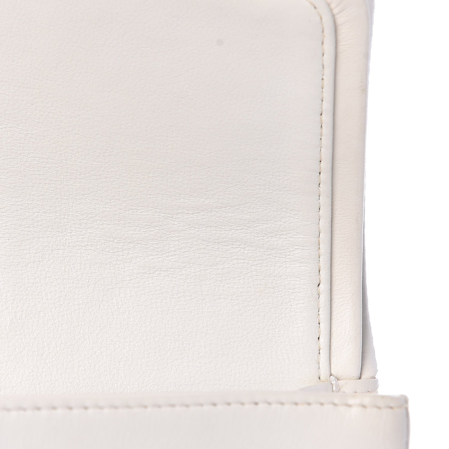 Chanel Lambskin Quilted Medium Double Flap White 15 of 20