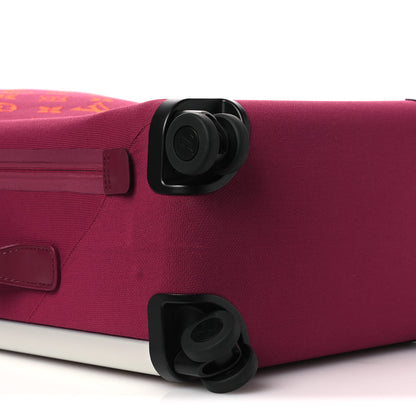 Louis Vuitton Knit Monogram Horizon Soft 55 Suitcase Fuchsia 21 of 33