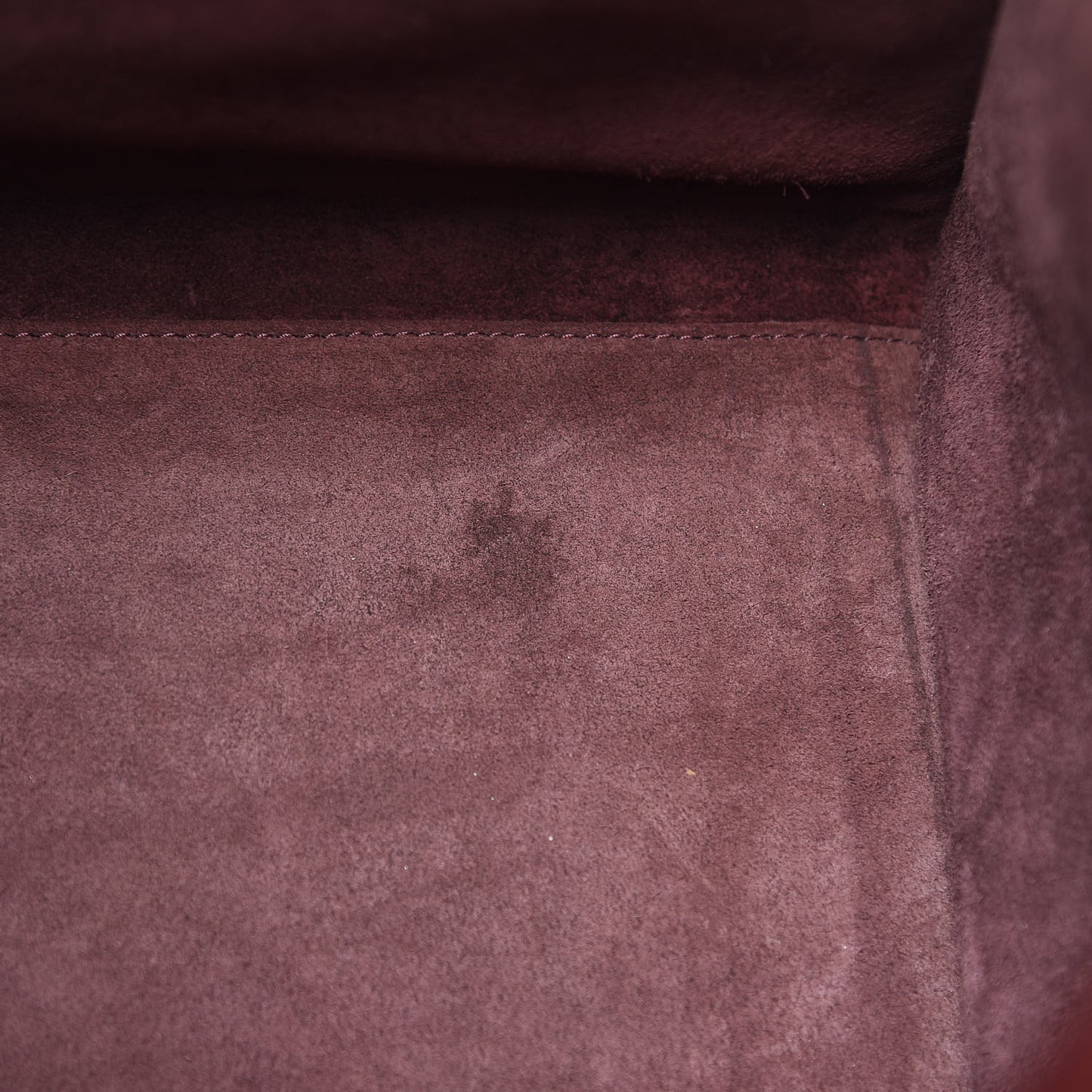 Natural Calfskin Medium Phantom Luggage Burgundy