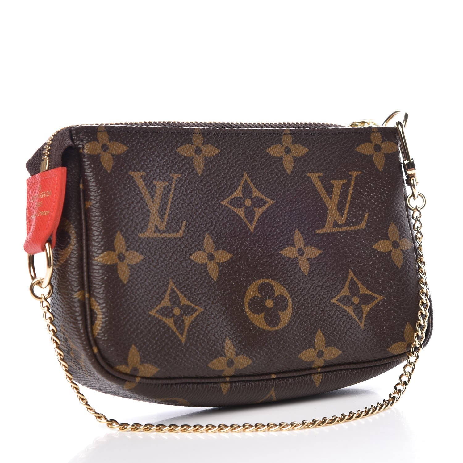 Louis Vuitton Monogram 2018 Christmas Animation Mini Cats Pochette Accessories 3 of 8