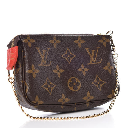 Louis Vuitton Monogram 2018 Christmas Animation Mini Cats Pochette Accessories 3 of 8