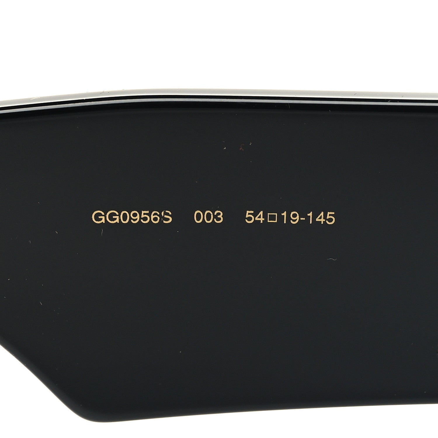 Gucci Acetate Square Frame Sunglasses GG0956S Black 7 of 8