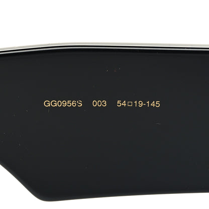 Gucci Acetate Square Frame Sunglasses GG0956S Black 7 of 8