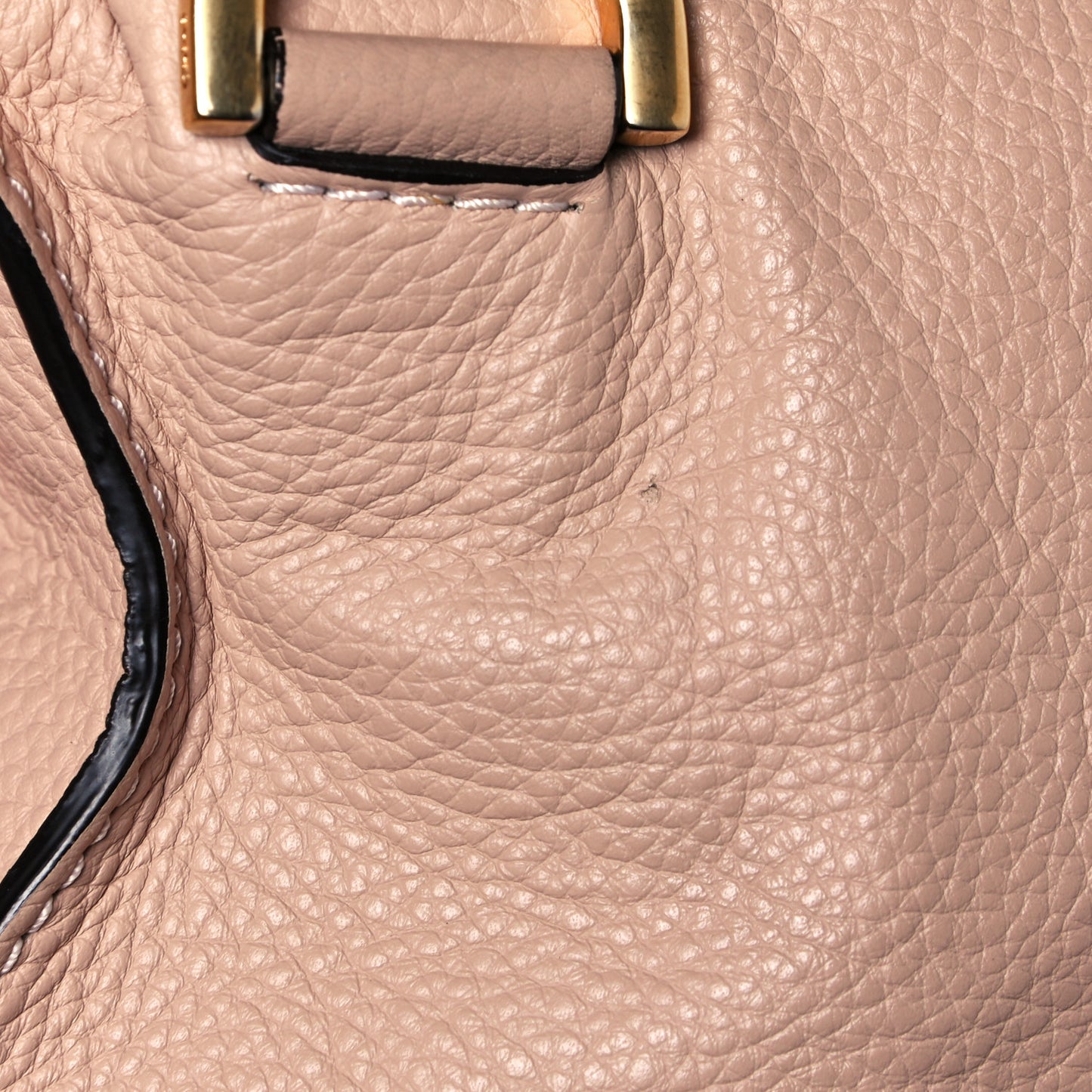 Calfskin Medium Marcie Satchel Pale Pink