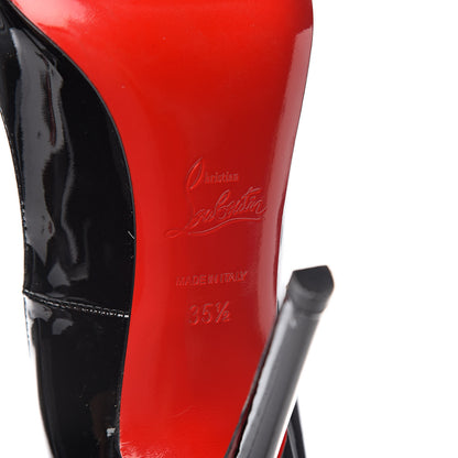Christian Louboutin Patent Fifi 100 Pumps 35.5 Black 7 of 9