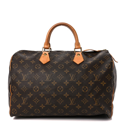 Louis Vuitton Monogram Speedy 35 1 of 12