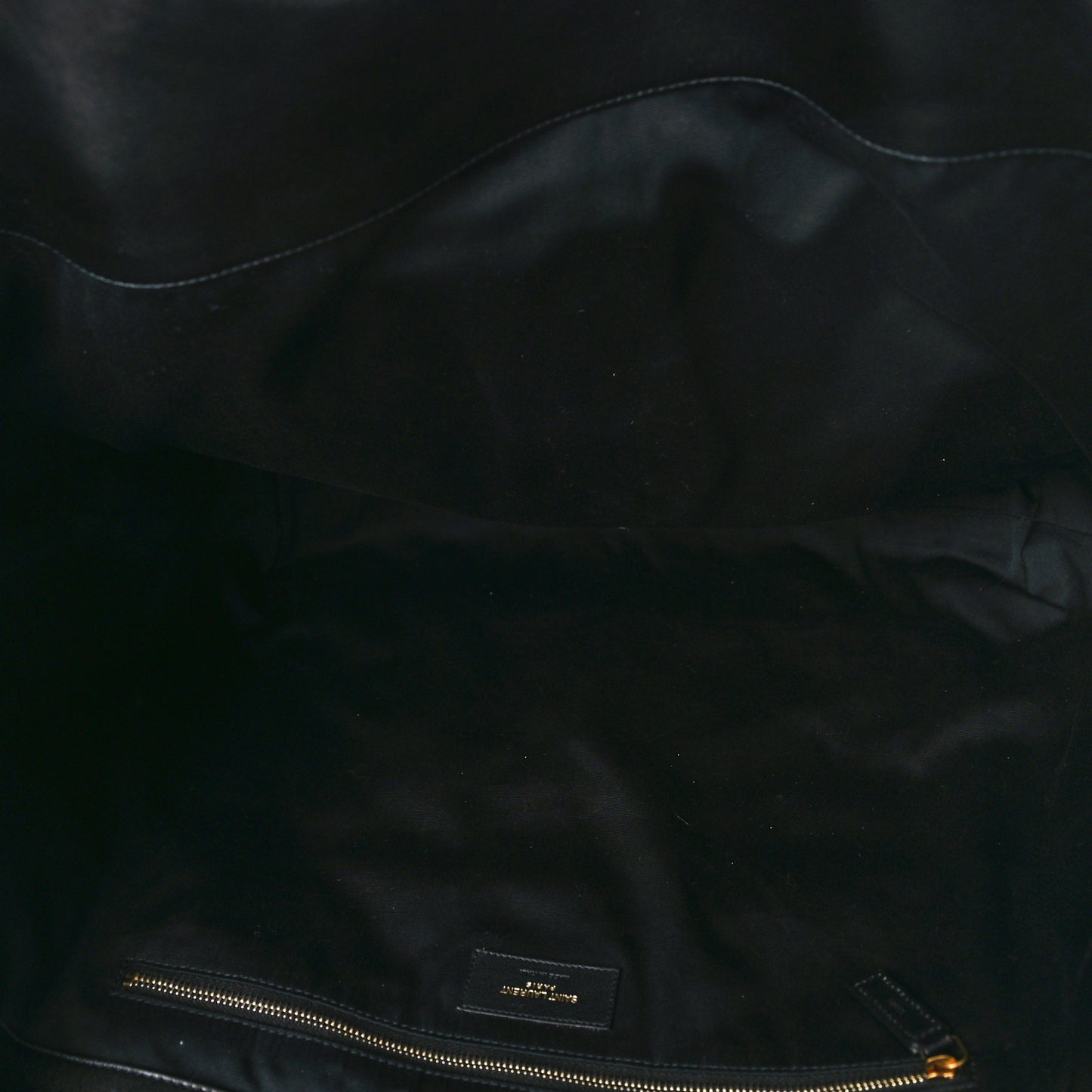 Lambskin Quilted Maxi Icare Shopping Tote Black