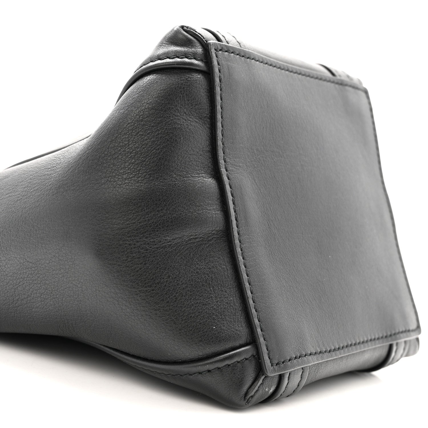 Balenciaga Calfskin XS Laundry Cabas Tote Black 10 of 14