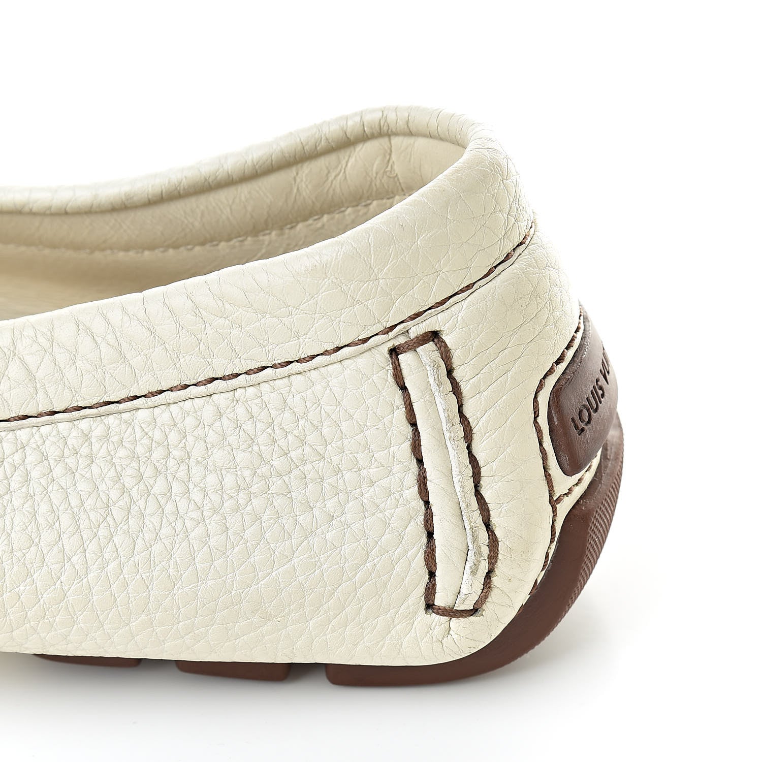 Louis Vuitton Calfskin Monte Carlo Moccasin Loafers 41 Ivory 19 of 22