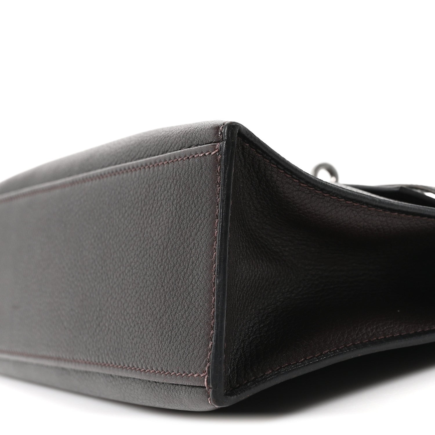 Hermes Evergrain Kelly Pochette Clutch Ebene 10 of 10