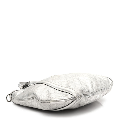Gucci Metallic Guccissima Medium Britt Tote Silver 4 of 10