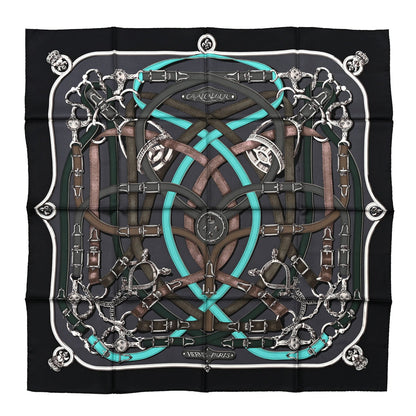 Hermes Silk Cavalcadour Voltigeur Scarf 90 1 of 6