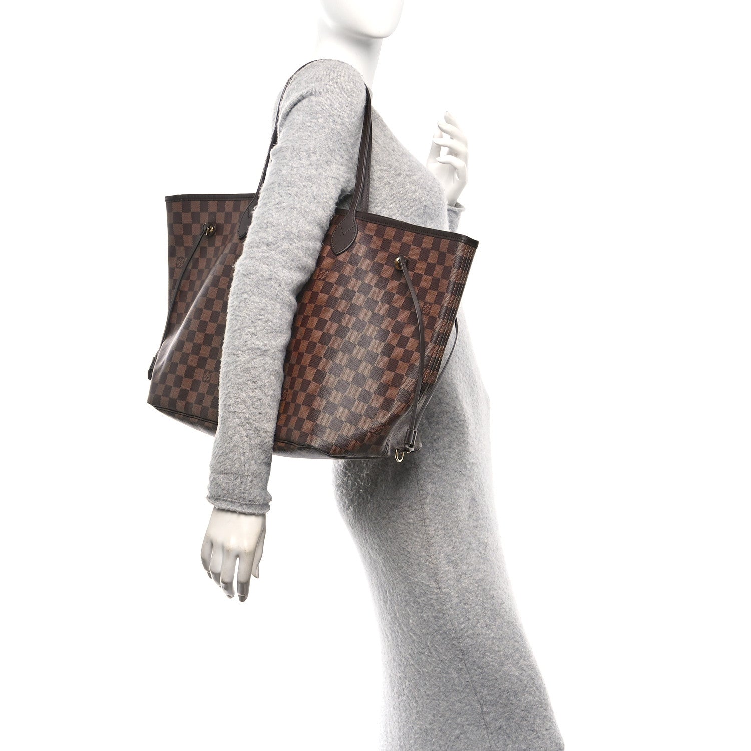 Louis Vuitton Damier Ebene Neo Neverfull GM 3 of 19