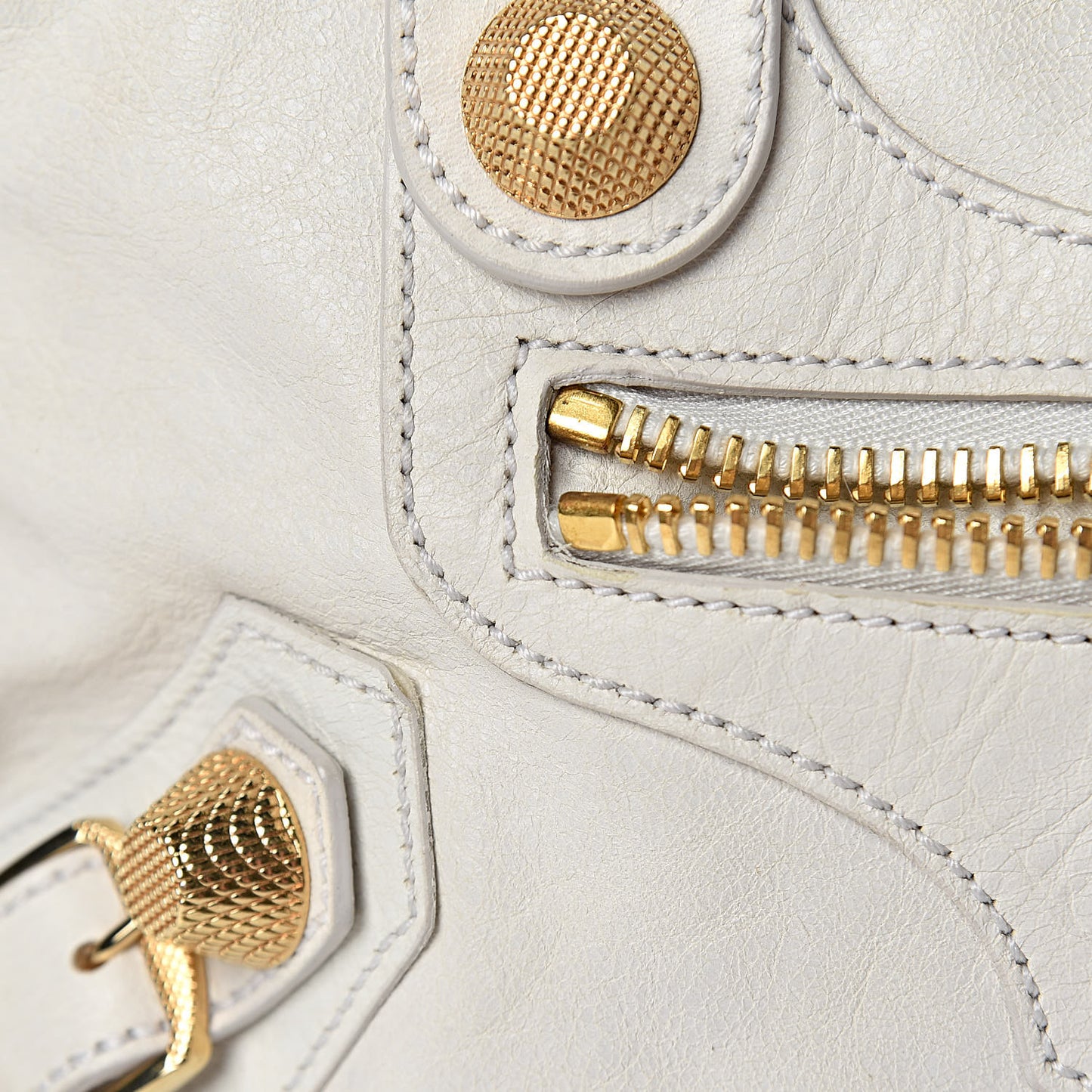 Agneau Giant 21 Gold Hardware Part Time White Light