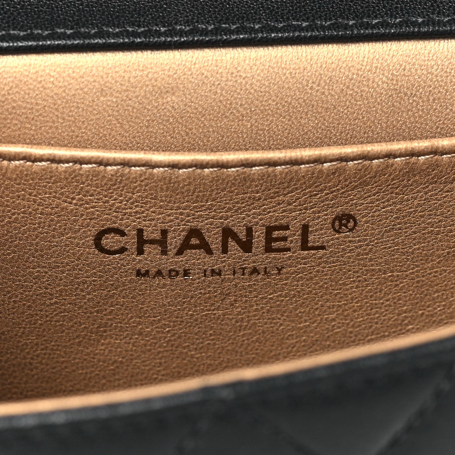 Chanel Lambskin Quilted Chic Pearls Flap Black 6 of 9