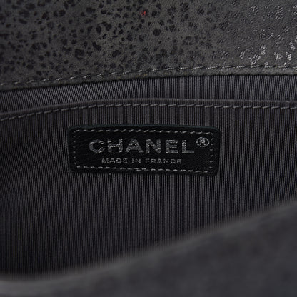 Chanel Iridescent Calfskin Quilted Medium Boy Flap Green 6 of 13