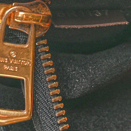 Louis Vuitton Damier Ebene Cuir Taurillon Brittany Black 6 of 10
