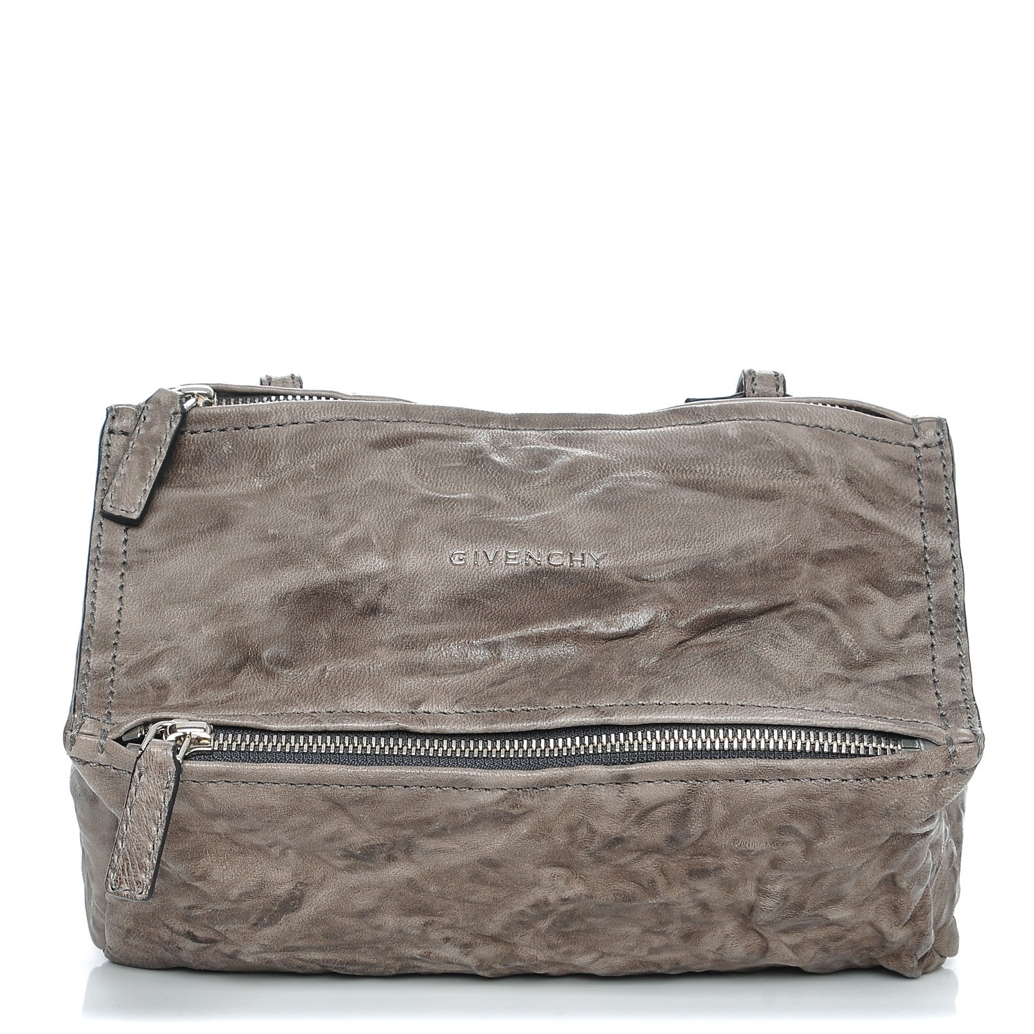Givenchy Tumbled Sheepskin Mini Pandora Charcoal 1 of 7