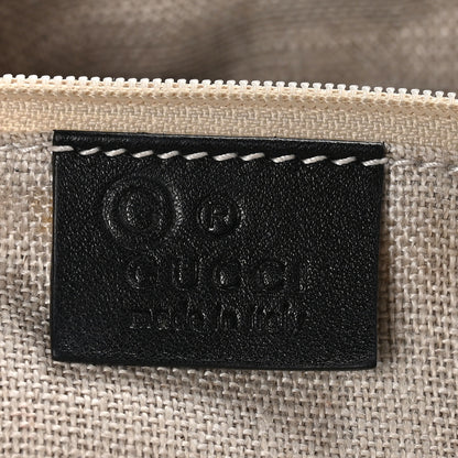 Gucci Soft Microguccissima Small Zippered Satchel Black 6 of 9