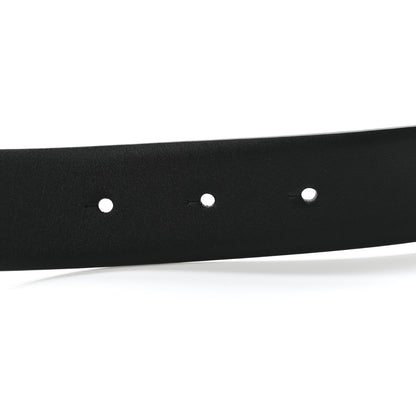 Chanel Calfskin CC Reversible Belt Black Burgundy 5 of 6