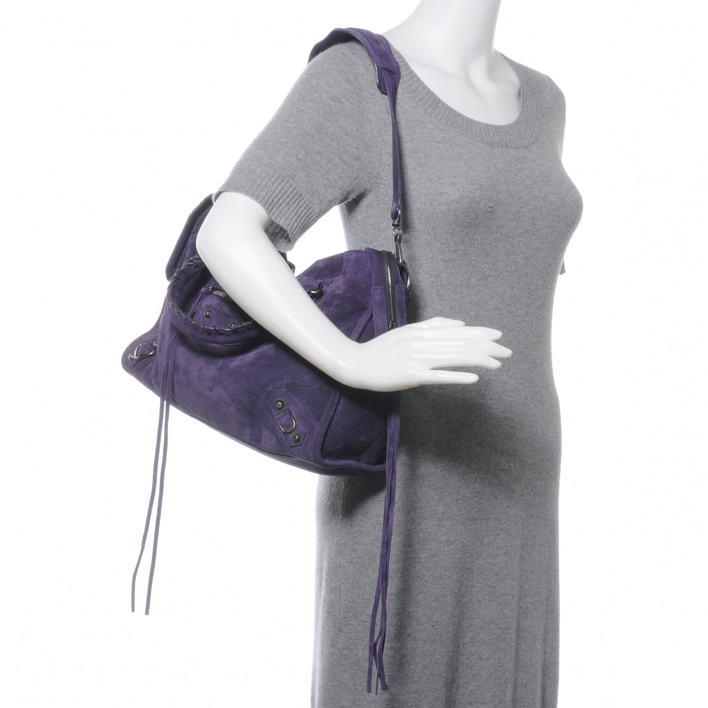 Baby Daim Suede City Purple