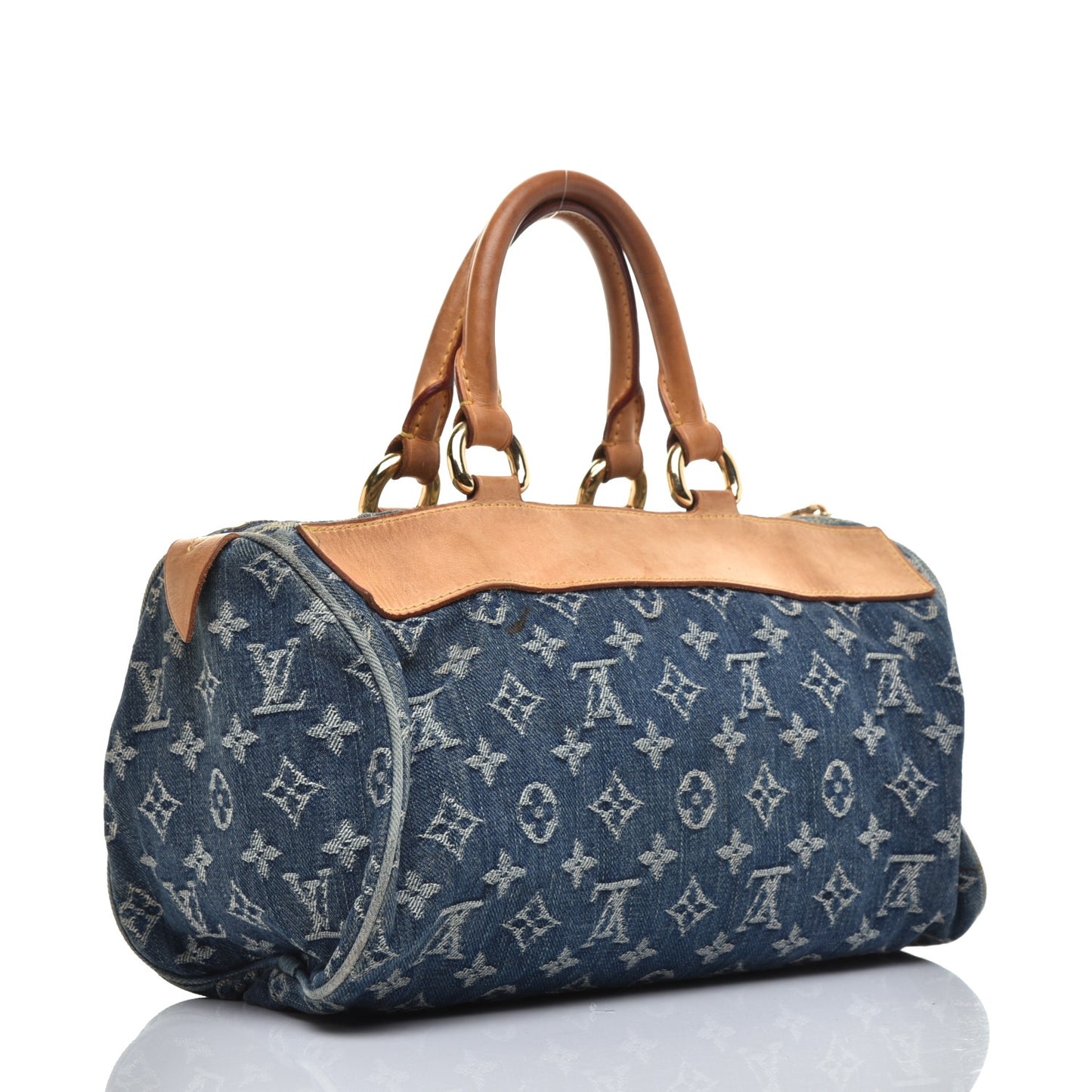 Monogram Denim Neo Speedy Blue