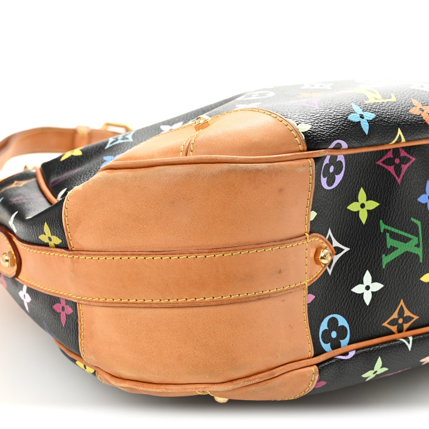 Louis Vuitton Monogram Multicolor Greta Black 7 of 9