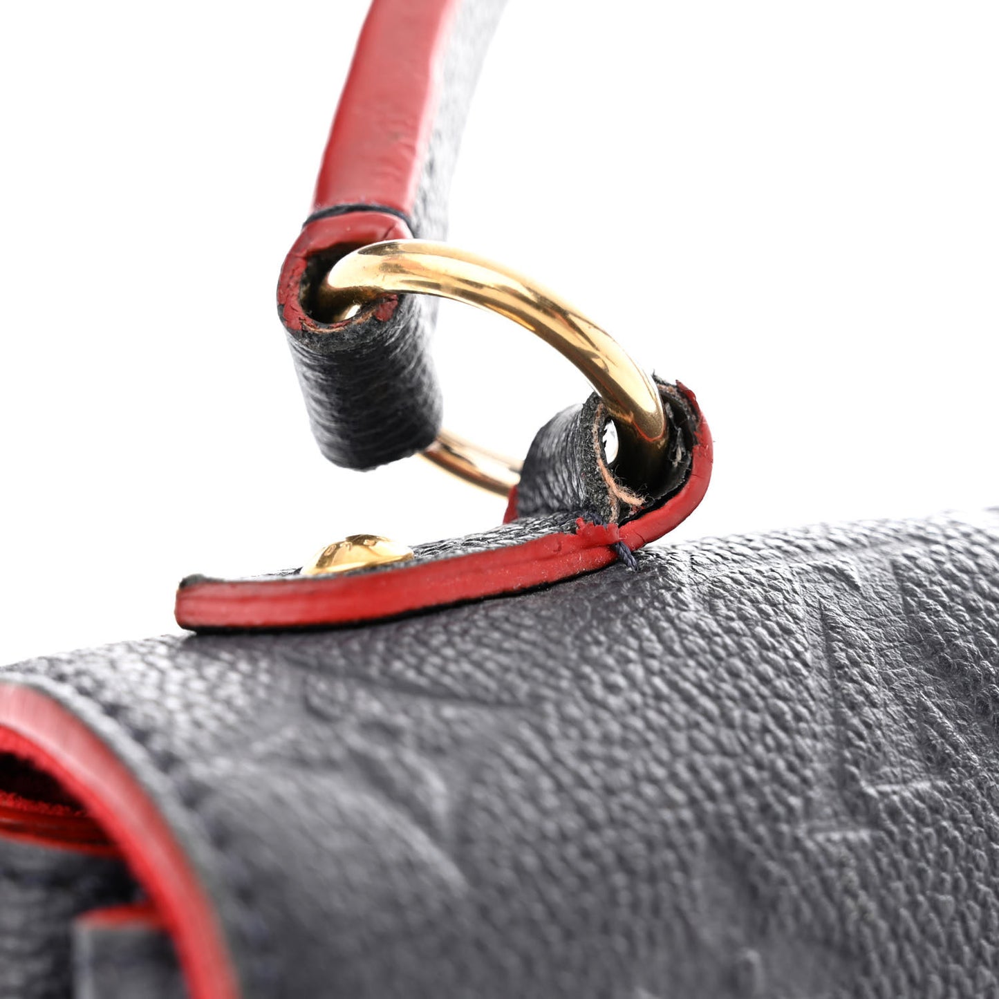 Empreinte Georges MM Marine Rouge