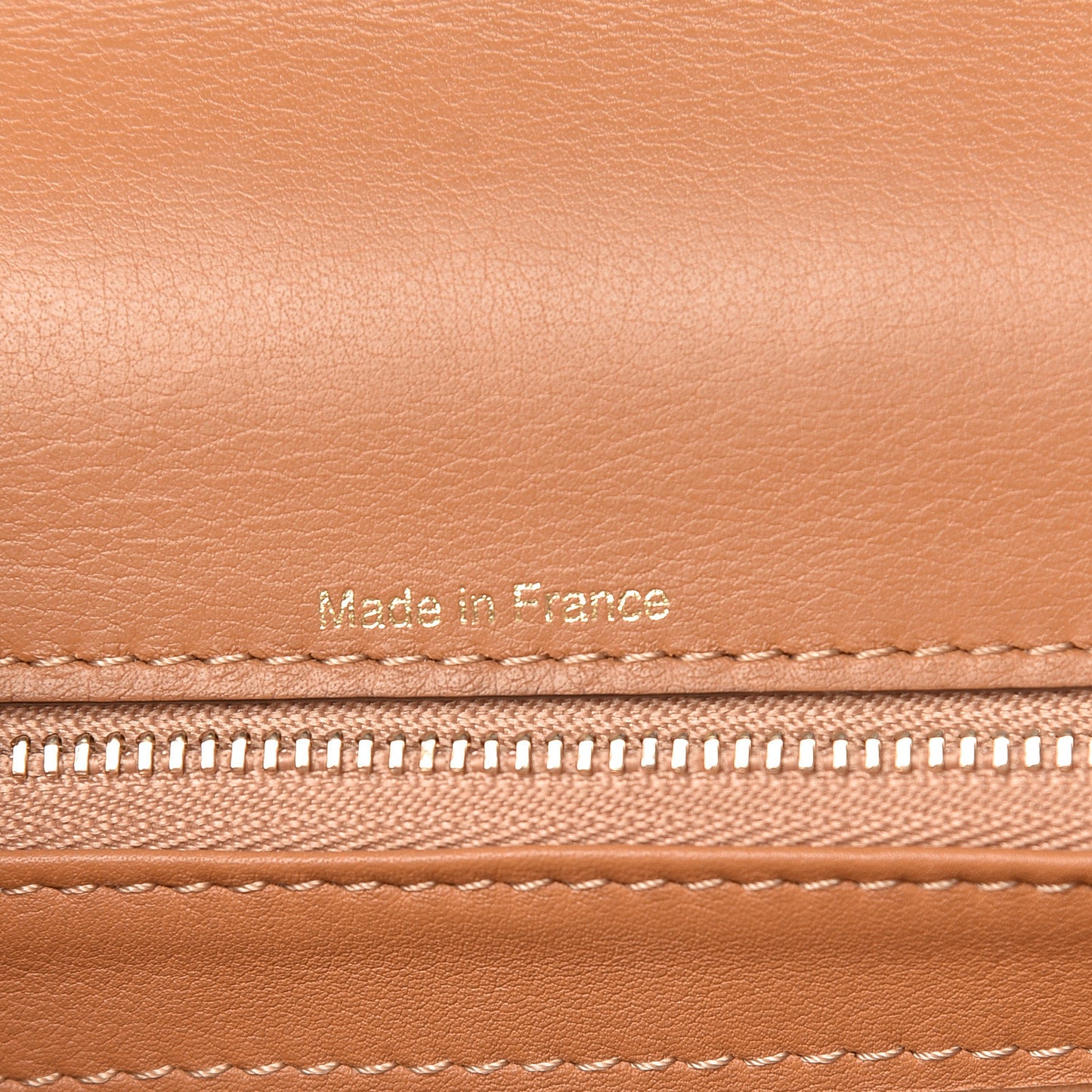 Calfskin MM Tempete Satchel Camel