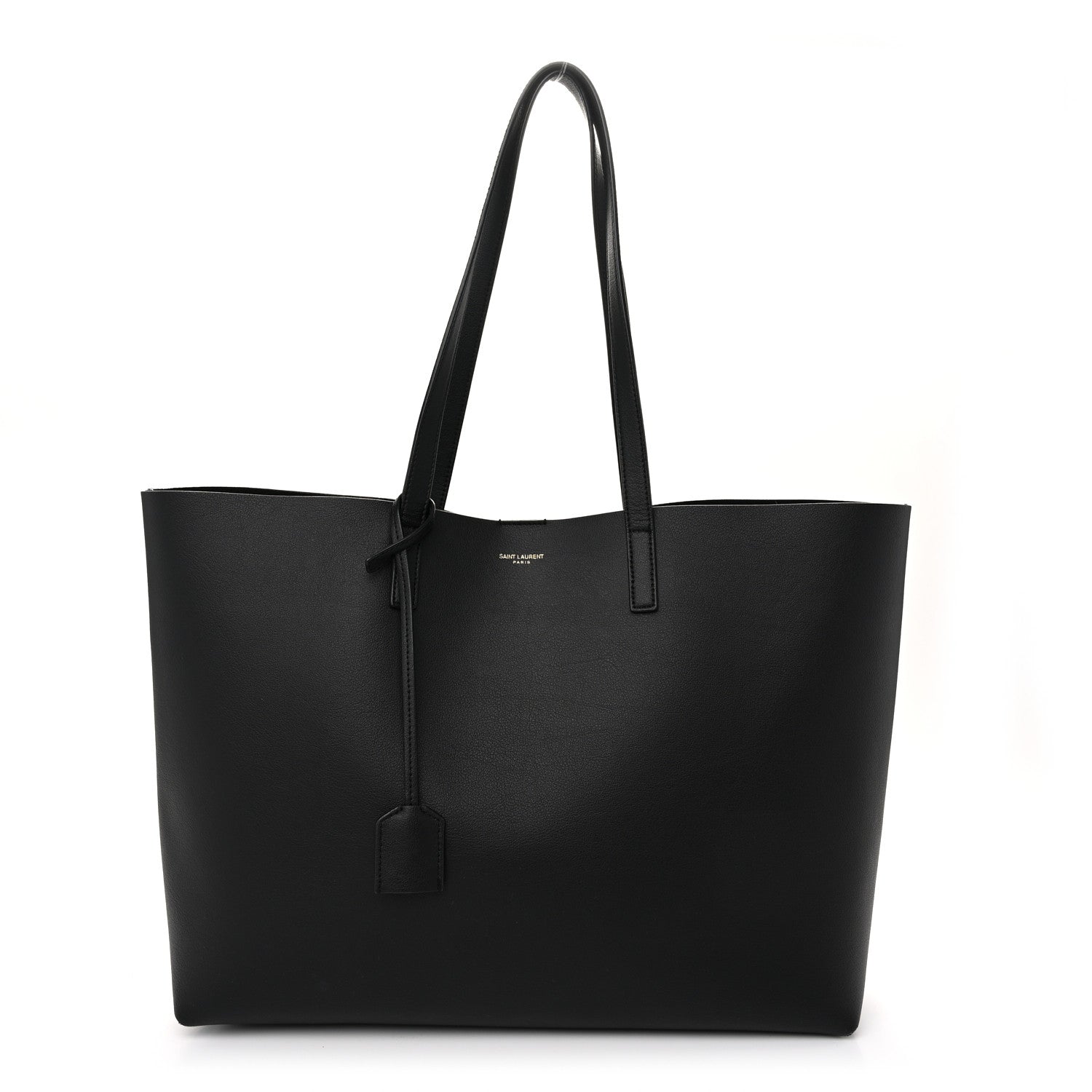 Saint Laurent Calfskin Large Shopping Tote Black 1 of 11