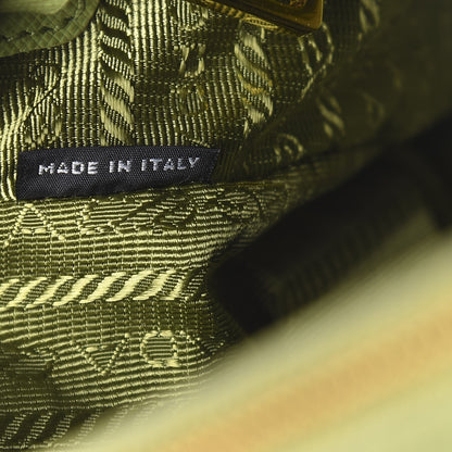 Prada Saffiano Lux Mini Galleria Double Zip Tote Prato 7 of 12