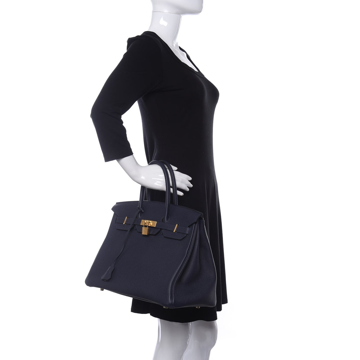 Togo Birkin 35 Bleu Nuit