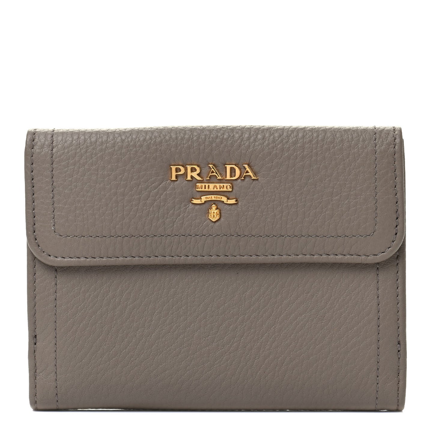 Vitello Daino Bi-Fold Wallet Visone
