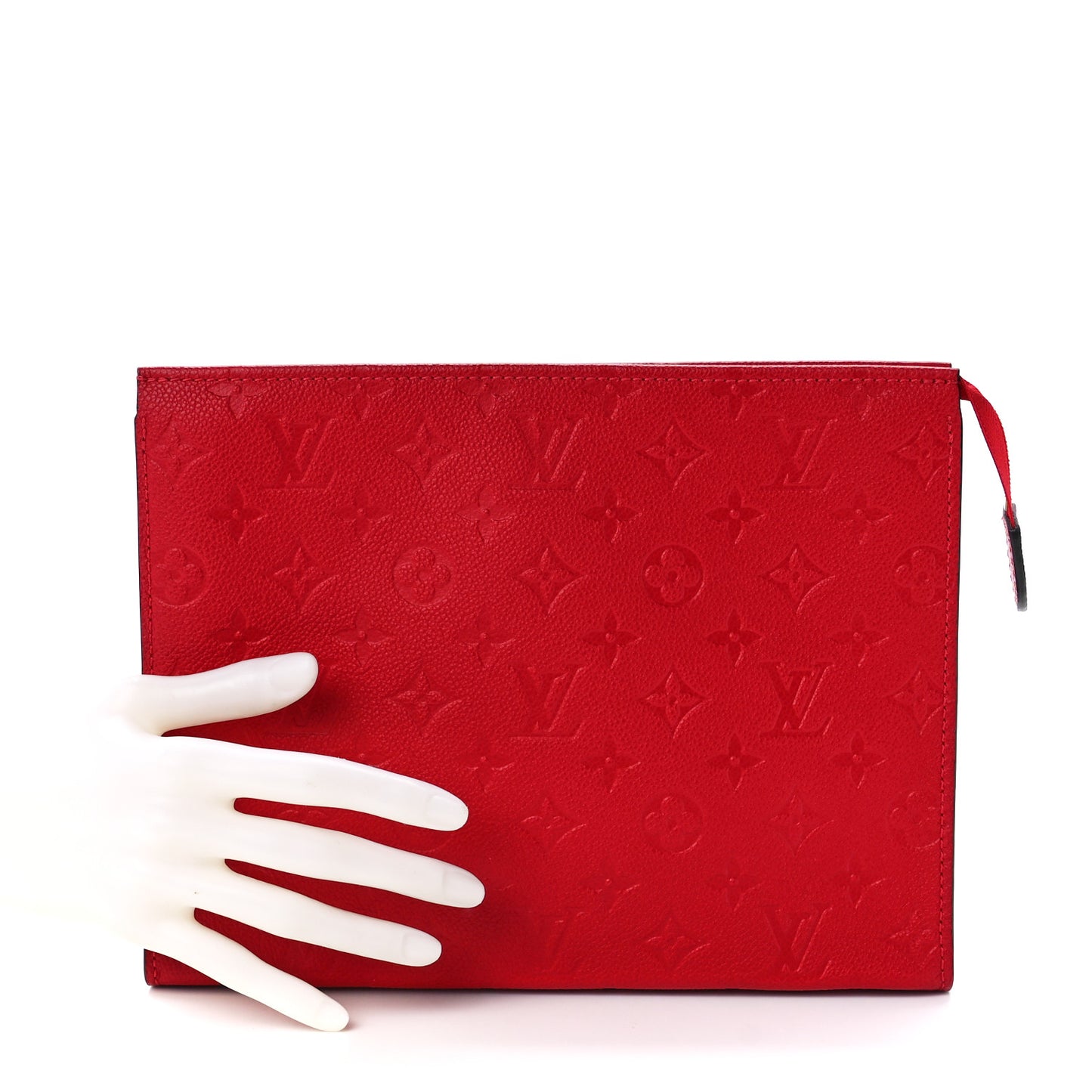 Empreinte Monogram Toiletry Pouch 26 Scarlet