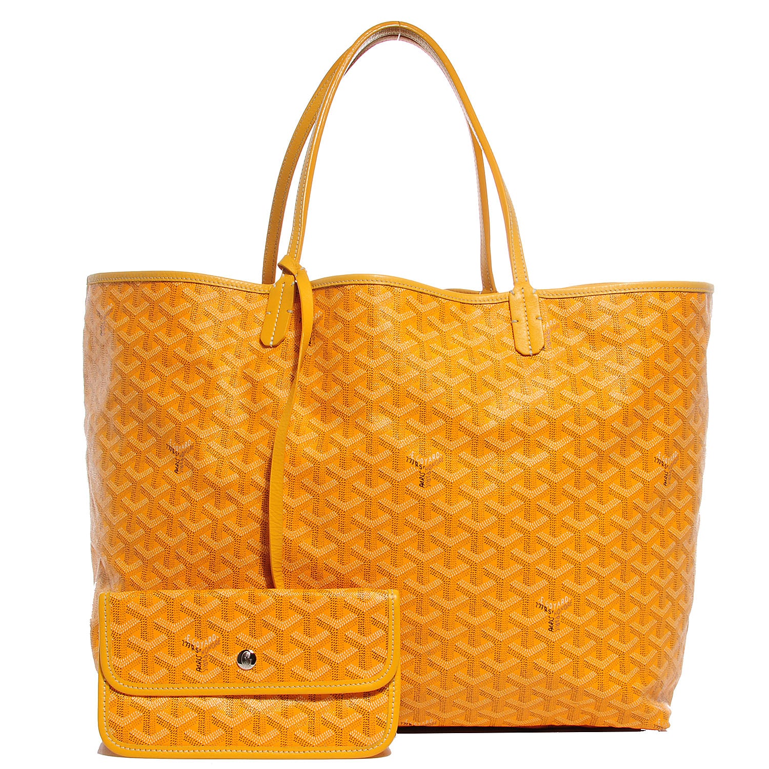 Goyard Goyardine Saint Louis GM Yellow 1 of 8