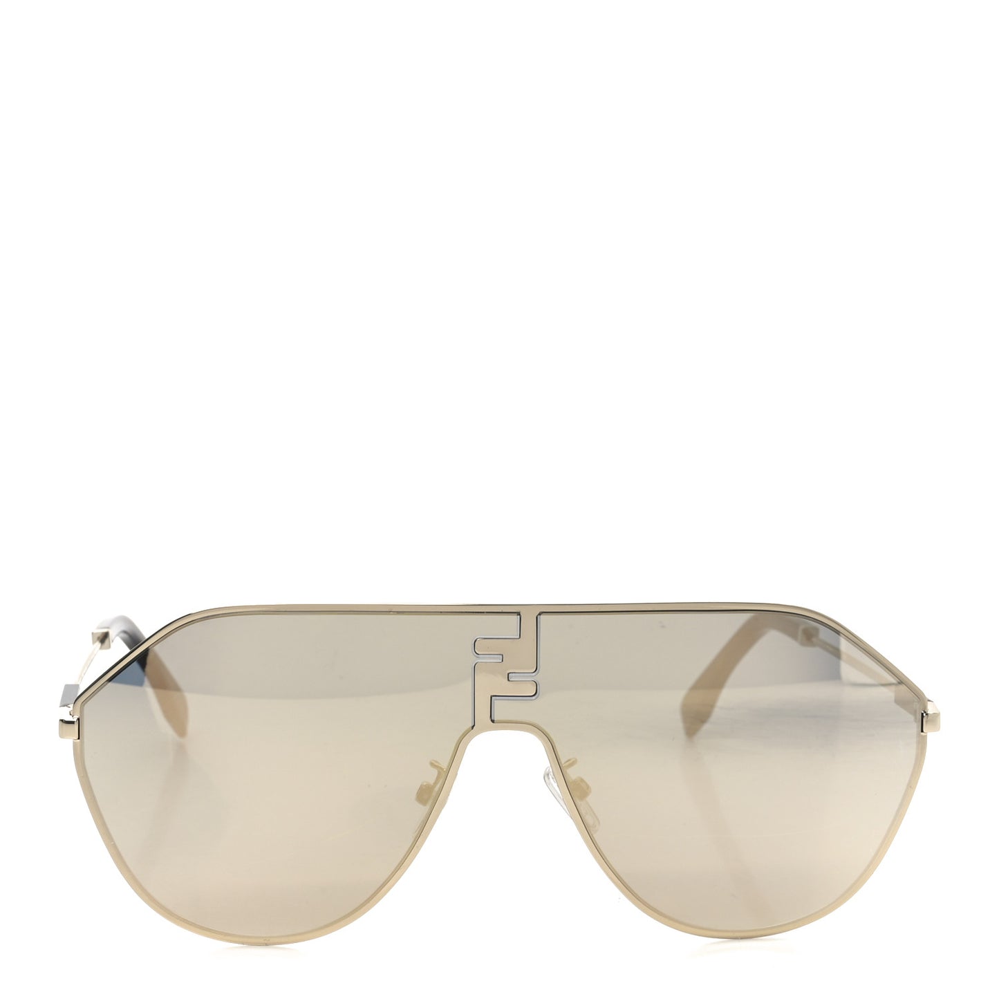Metal Aviator Sunglasses FE40080U Gold