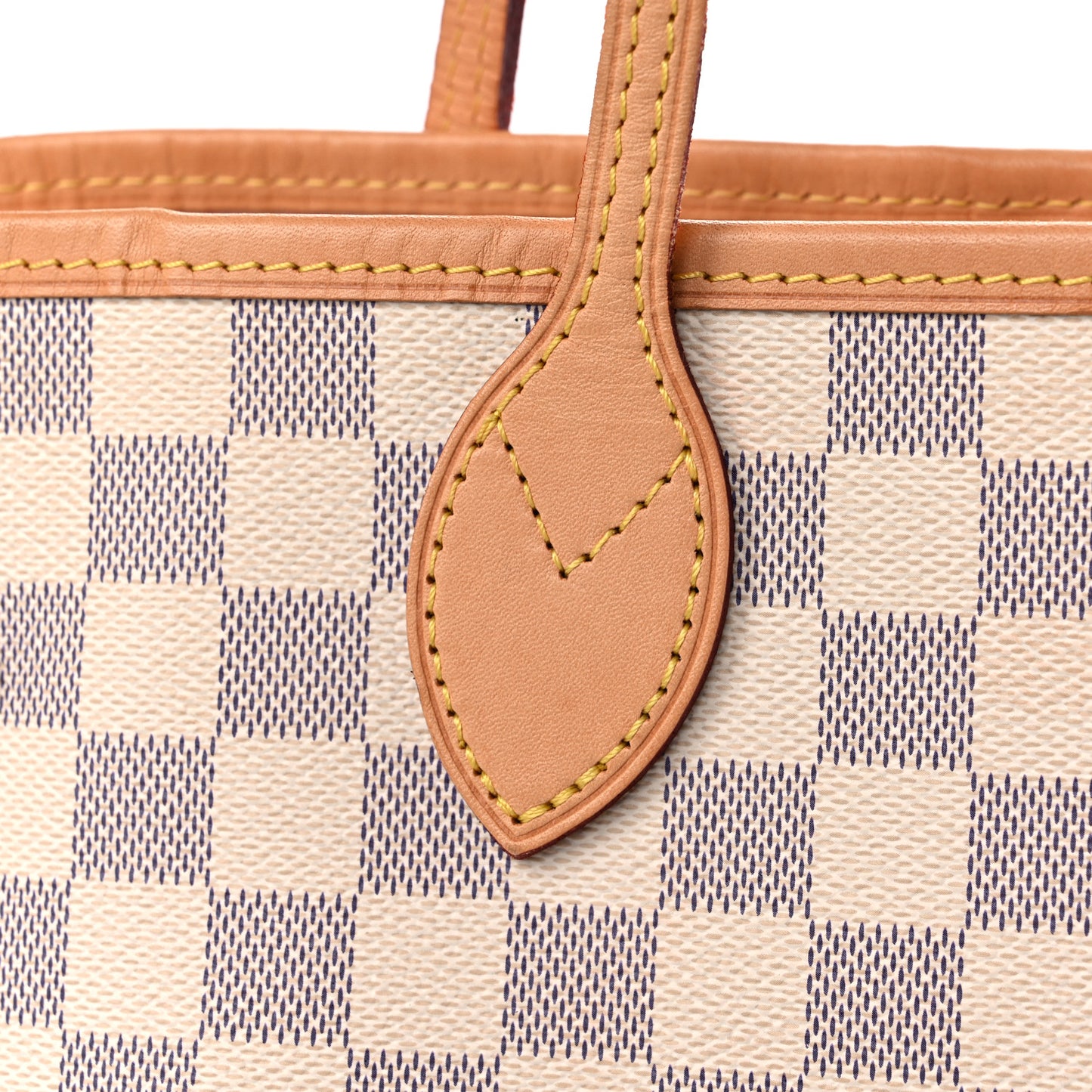 Damier Azur Neo Neverfull MM Rose Ballerine