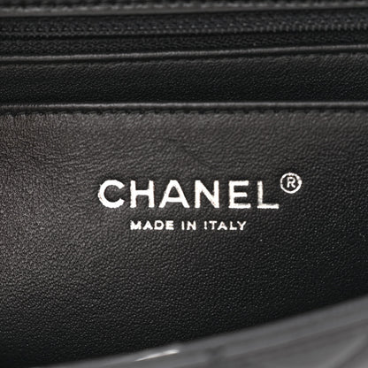Chanel Lambskin Quilted Mini Rectangular Flap Black 6 of 12
