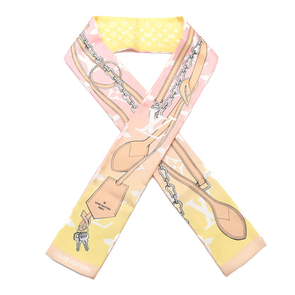Louis Vuitton Silk Monogram Gradient Confidential Bandeau Rose 1 of 3
