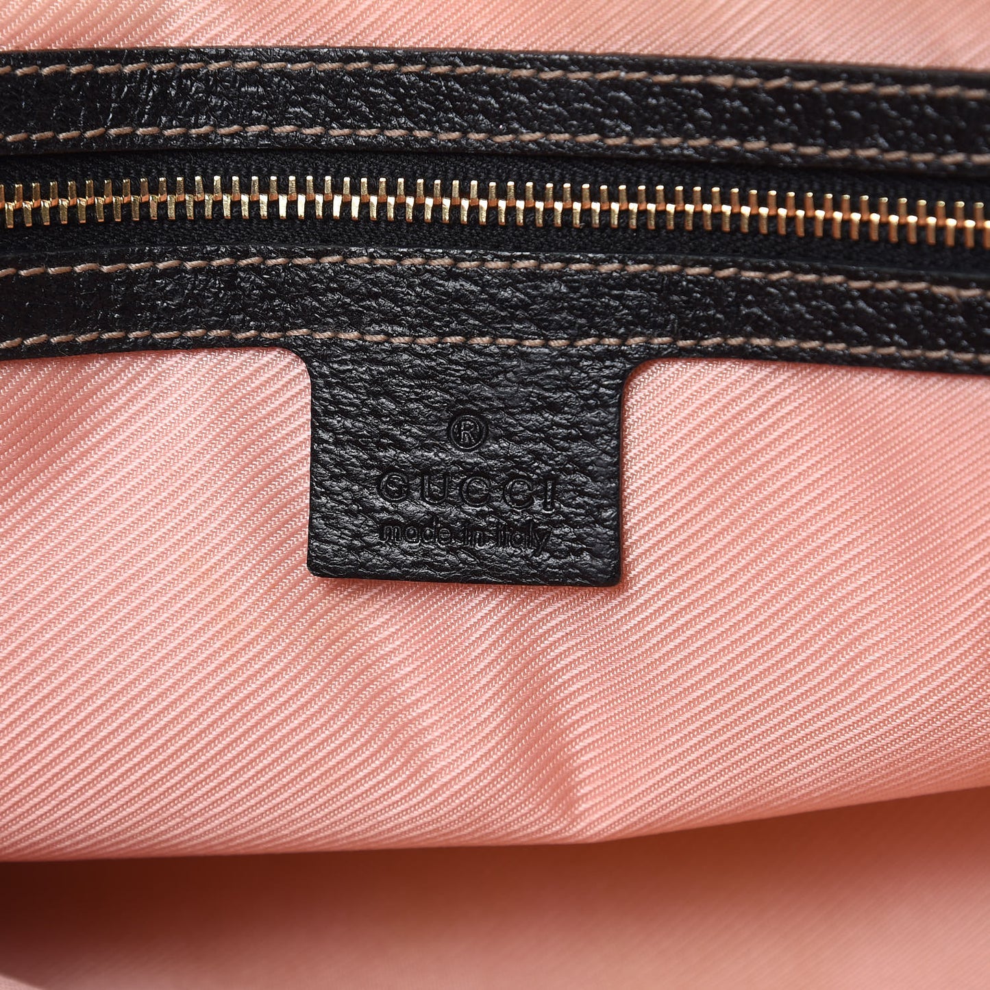 Satin Charmy Tote Black Multicolor