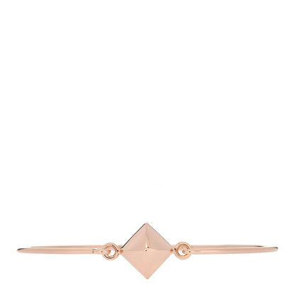 Hermes 18K Rose Gold Collier De Chien Rock Bracelet SH 1 of 3