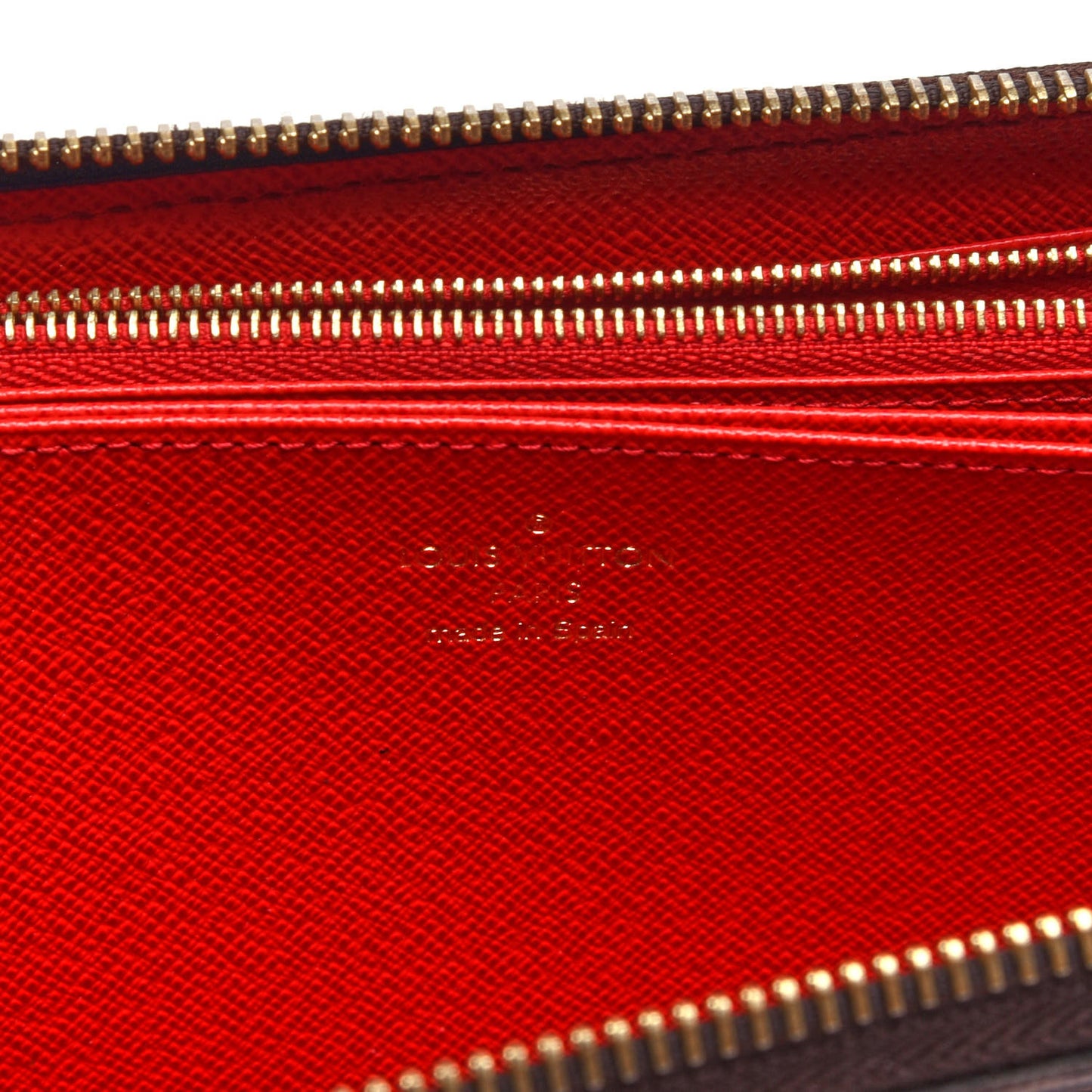 Monogram Zippy Wallet Coquelicot