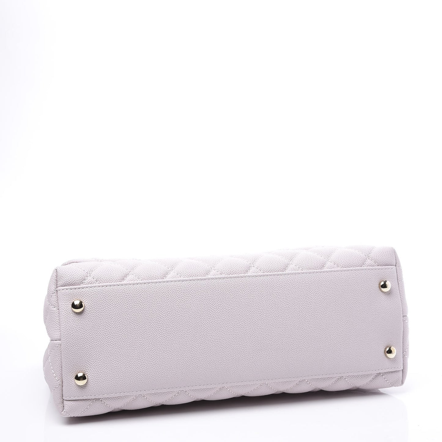 Caviar Quilted Small Coco Handle Flap Lilas Lilac
